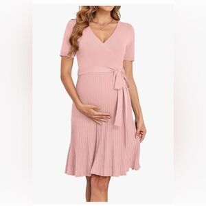 V for City Pink Maternity Dress